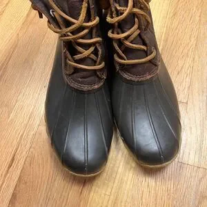 Sperry | Shoes | Vintage Sperry Womens Brown And Black Duck  display picture 3